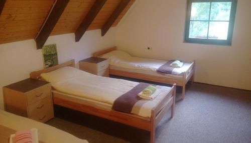 Ένα ή περισσότερα κρεβάτια σε δωμάτιο στο Vacation home Zara