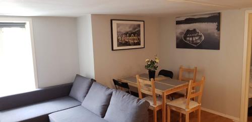 Posezení v ubytování Skuteviken Apartments 40