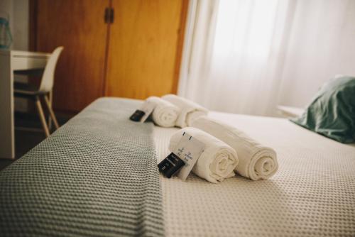 Hotel Nuroにあるベッド