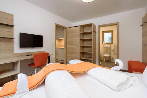 Appartement Viehhauserにあるベッド