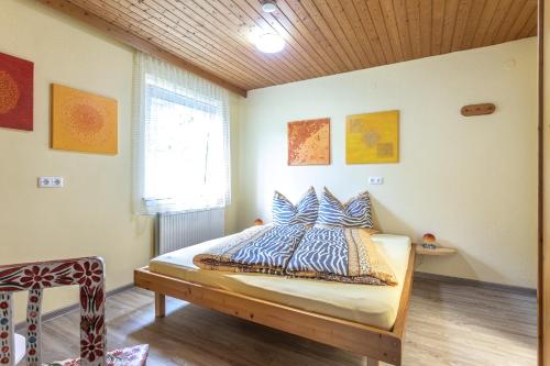 Apartment Hochpustertalにあるベッド