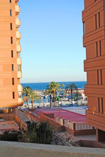 Recently refurbished apartment with sea views.