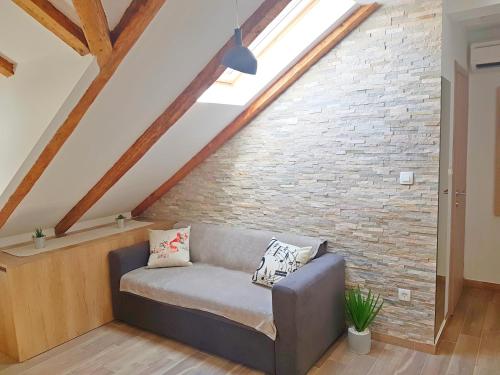 Posedenie v ubytovaní Attic Split apartment near city centre