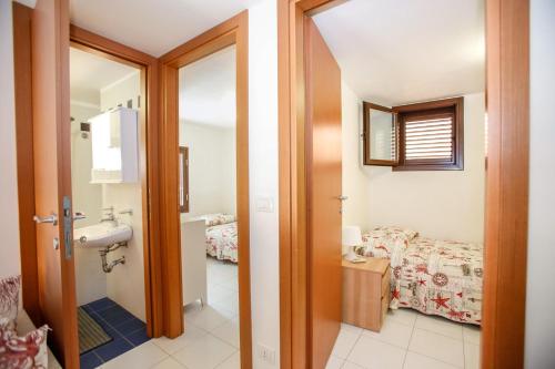 Koupelna v ubytování Lido Apartment