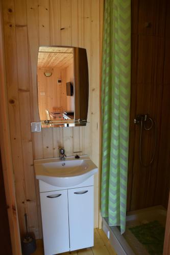 Phòng tắm tại Osrodek Nadmorski Osieki
