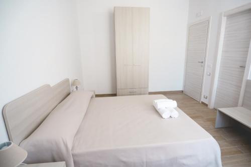 Katil atau katil-katil dalam bilik di Il Viaggiatore Via Rimini Serapo