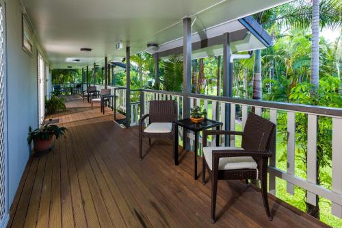 Balkón nebo terasa v ubytování King Reef Resort