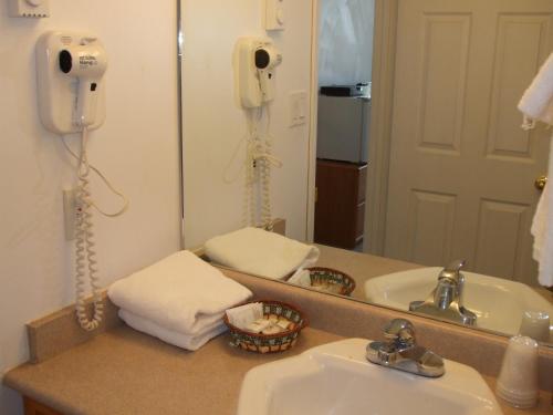 Koupelna v ubytování Motel 99