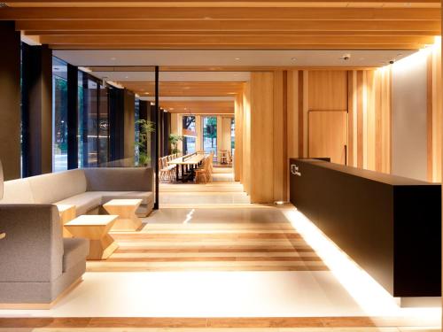Posezení v ubytování hotel androoms Nagoya Sakae