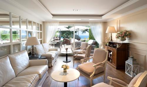 Un lugar para sentarse en Hotel BlauMar Llafranc