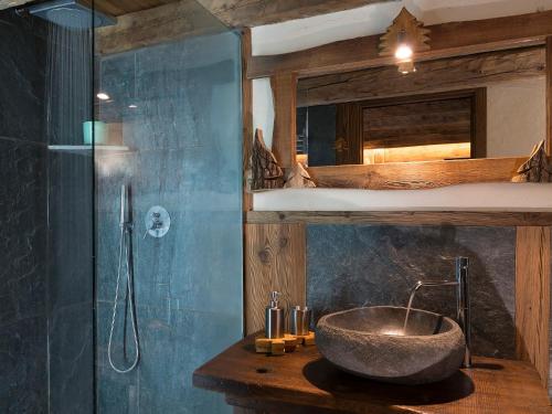 Ένα μπάνιο στο Bed & Breakfast Anisor - Parblanc