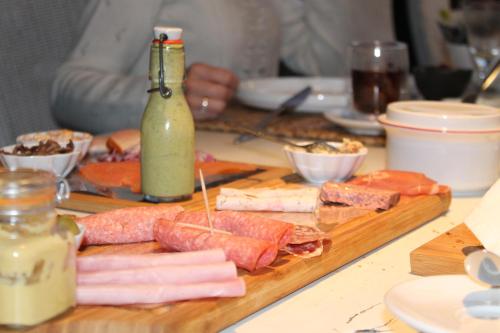 Jídlo v bed and breakfast nebo okolí