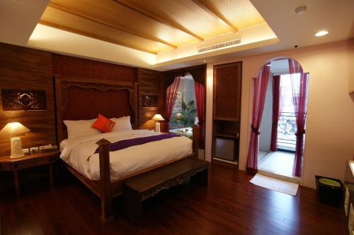 Cama o camas de una habitación en Xiu Feng
