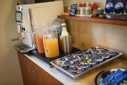 Una cocina o zona de cocina en Hotel Garnì Orchidea