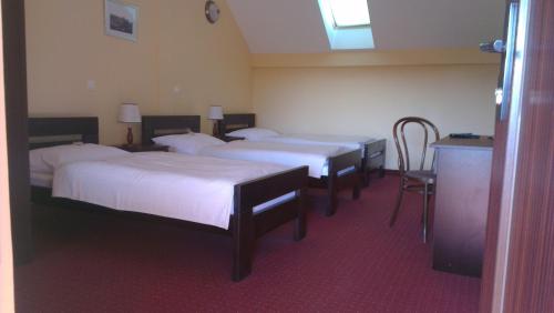 Кровать или кровати в номере Rooms Villa Iva