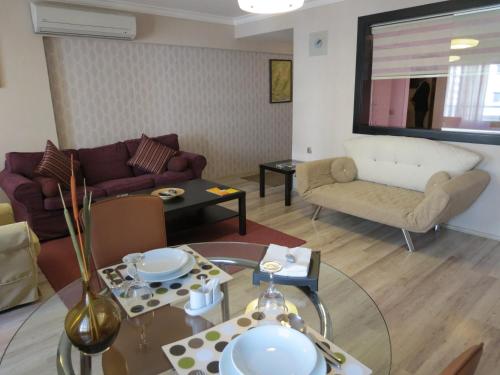 Гостиная зона в Tempo Residence Comfort Izmir
