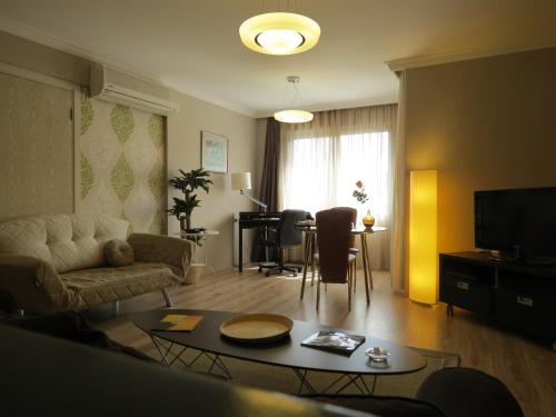 Гостиная зона в Tempo Residence Comfort Izmir