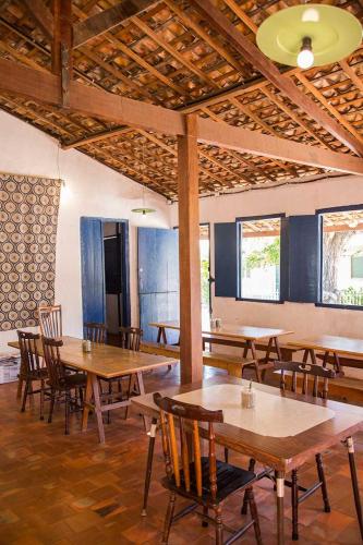 Εστιατόριο ή άλλο μέρος για φαγητό στο Mangue Seco Lodge - Experiência Gastronômica