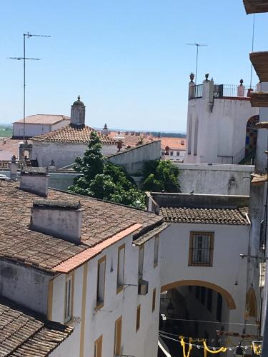 a view from the roof of a building at Evora Inn in Évora