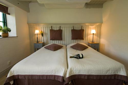 Ένα ή περισσότερα κρεβάτια σε δωμάτιο στο Ängavallen