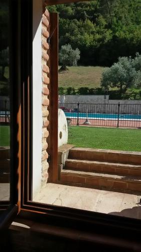 Κήπος έξω από το Agriturismo Isola Verde
