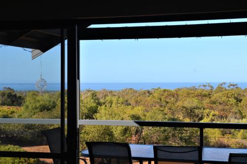 a view from the window of a house at Surinam in Dunsborough