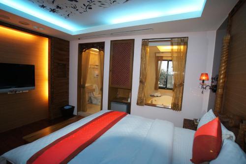Cama o camas de una habitación en Xiu Feng