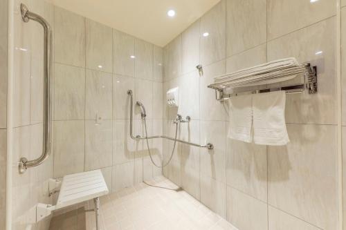 Kylpyhuone majoituspaikassa Bitan Hotel