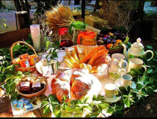 Comida en el bed and breakfast o alrededores