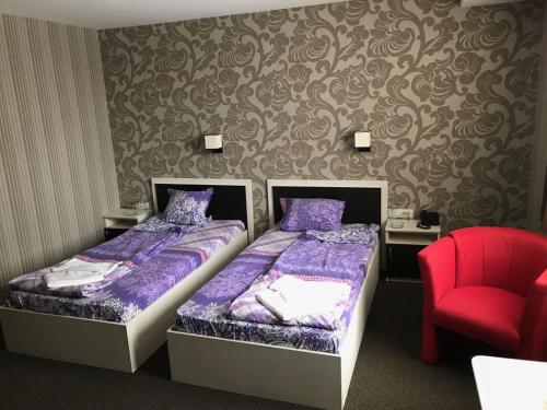 Ένα ή περισσότερα κρεβάτια σε δωμάτιο στο Casa Blanca