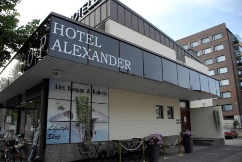 Budova, kde se aparthotel nachází