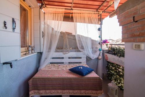 Katil atau katil-katil dalam bilik di Fisherman's House Tipica casa a Chioggia