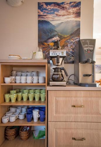 Køkken eller tekøkken på U Studniara