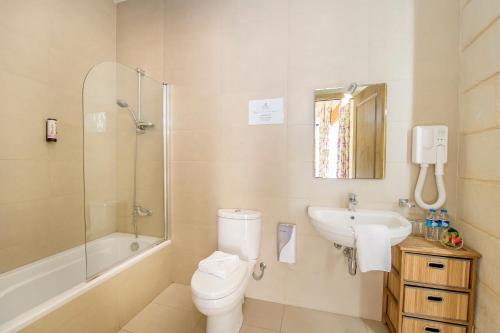 Koupelna v ubytování Point de vue Guesthouse