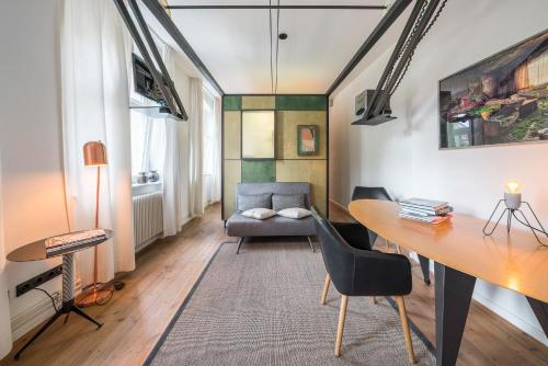 Un lugar para sentarse en Design Apartments - "Im Holländerhaus"