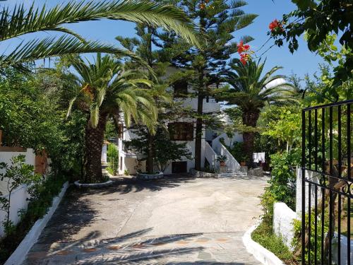 Zahrada ubytování Villa Ourania