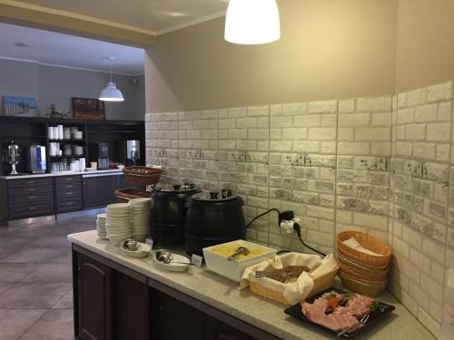 Køkken eller tekøkken på Lazur Wellness@Spa