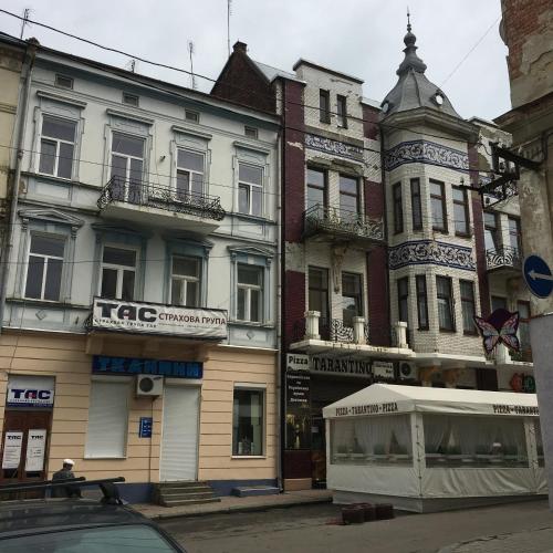 Budova, kde se apartmán nachází