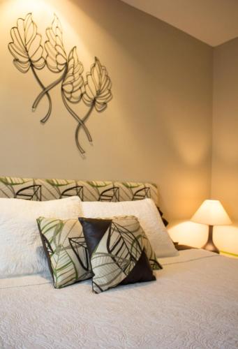 Ένα ή περισσότερα κρεβάτια σε δωμάτιο στο Vista Canyon Inn