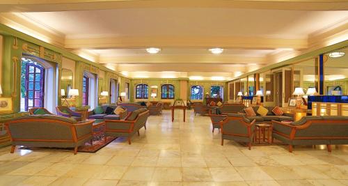 
The lobby or reception area at Palace Hotel - Bikaner House
