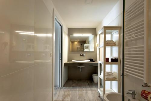 Koupelna v ubytování Lo Strazzo - Comfort Rooms