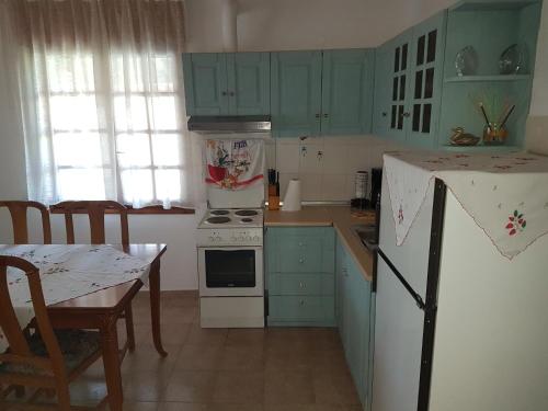 Kuchyň nebo kuchyňský kout v ubytování Nikolaos House