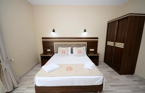 Cama o camas de una habitación en Hotel 725 B