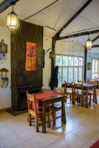 Restaurace v ubytování Rukalhue