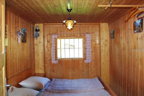 Postel nebo postele na pokoji v ubytování Draugstein - Hütte