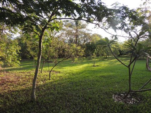 Taman di luar Pousada Sitio da Serra