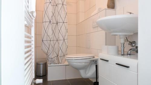 Ένα μπάνιο στο Apartments an der Universität