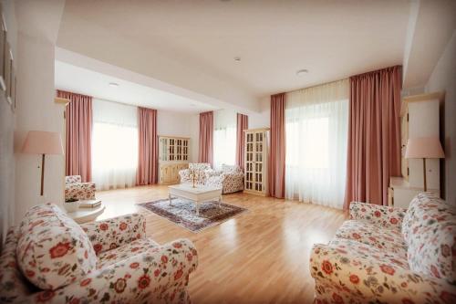 Гостиная зона в Wolkendorf Bio Hotel & Spa