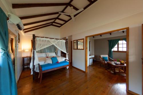 Postelja oz. postelje v sobi nastanitve Le Vasseur La Buse Eco Resort