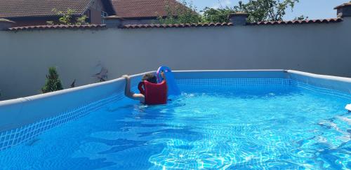 Swimming pool sa o malapit sa Pensiunea Giovani